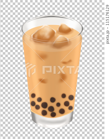 珍珠粉奶茶在一杯 115176129