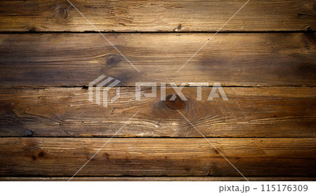 木目のある茶色の板の背景画像 木目のある茶色の板の背景画像 115176309
