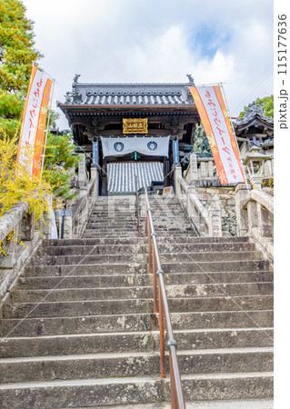 京都府長岡京市　西山　楊谷寺 (柳谷観音)　山門 115177636