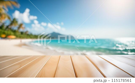 美しい夏の風景 115178561