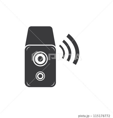 Audio icon flat design Audio icon flat design 115178772