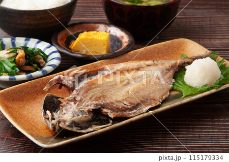 鯵の開き定食 115179334