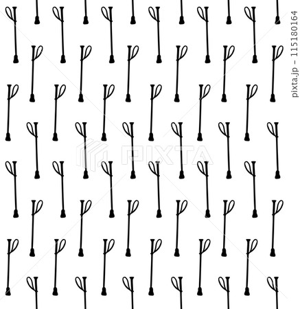 Vector seamless pattern of hand drawn horse stick Vector seamless pattern of hand drawn horse stick 115180164