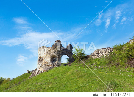 Ancient fortress ruins 115182271