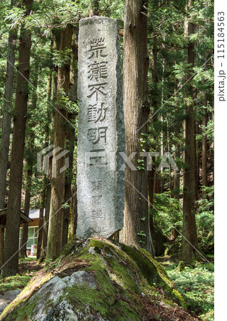 「山梨県」木々に囲まれた竹宇駒ヶ岳神社 「山梨県」木々に囲まれた竹宇駒ヶ岳神社 115184563