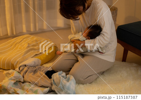 育児ストレスイメージ 育児ストレスイメージ 115187387