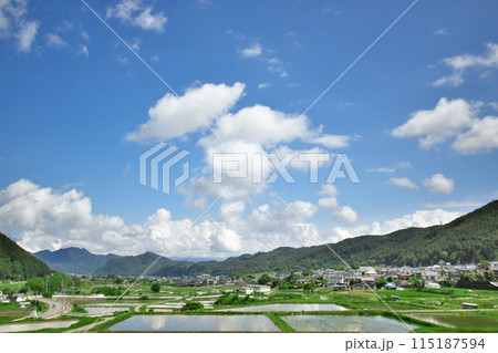長野県小県郡長和町　田園風景4　 115187594