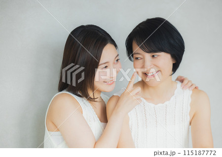 仲の良い親子 115187772