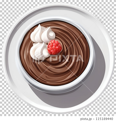 Chocolate mousse 115189440