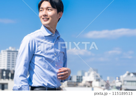 川越市鯉のぼりのある大正ロマン通り 川越市鯉のぼりのある大正ロマン通り 115189513