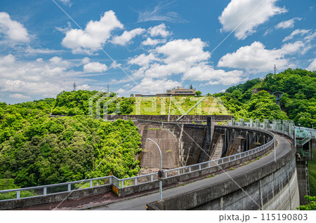 高山ダム（月ヶ瀬ダム）　京都府南山城村 115190803