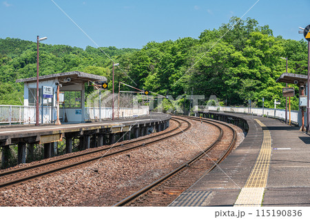 JR西日本関西線　月ケ瀬口駅　京都府南山城村 115190836