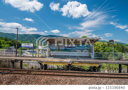 JR西日本関西線　月ケ瀬口駅　京都府南山城村 115190840