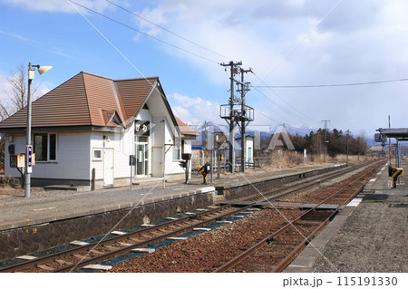 長和駅　JR長和駅　ながわ　Nagawa　H39　室蘭本線 115191330