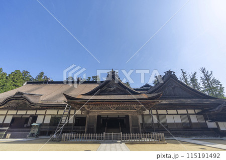 高野山金剛峯寺　主殿　大玄関 115191492