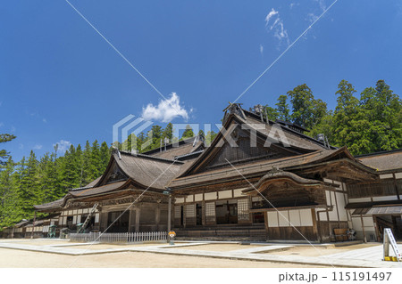 高野山金剛峯寺 主殿 大玄関と小玄関 高野山金剛峯寺 主殿 大玄関と小玄関 115191497