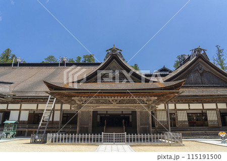 高野山金剛峯寺　主殿　大玄関 115191500