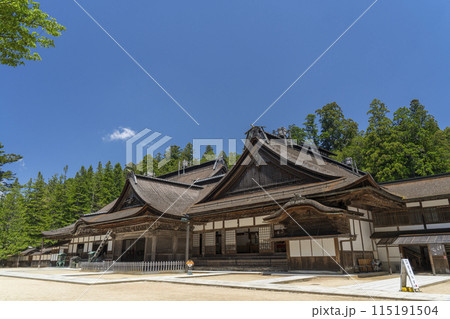 高野山金剛峯寺 主殿 大玄関と小玄関 高野山金剛峯寺 主殿 大玄関と小玄関 115191504