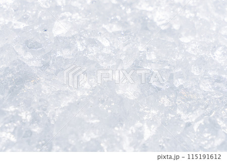 クラッシュアイスを敷き詰めた背景3　合成用 115191612