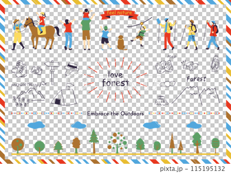 People who enjoy the outdoors 115195132