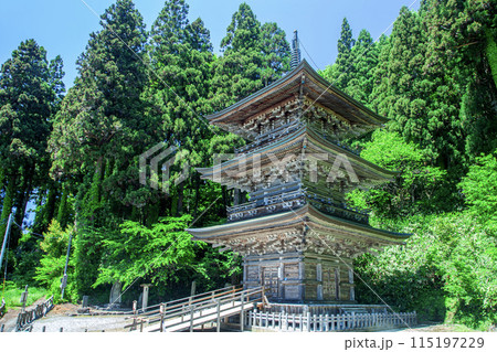 慈恩寺三重塔 115197229