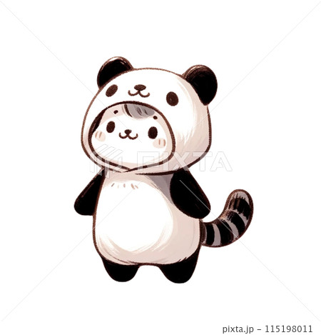 着ぐるみネコ　パンダ 115198011