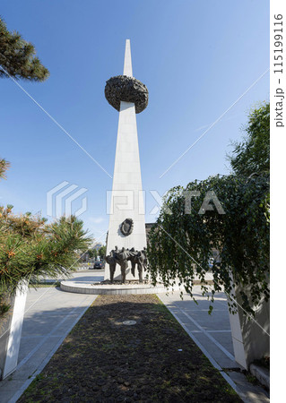 Rebirth Memorial in Bucharest, Romania Rebirth Memorial in Bucharest, Romania 115199116