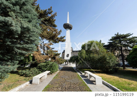 Rebirth Memorial in Bucharest, Romania 115199119