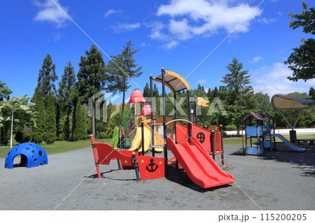 秋田県立北欧の杜公園のわんぱく広場 115200205