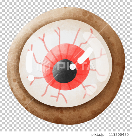 eyeball , Halloween element clipart decoration. 115200480