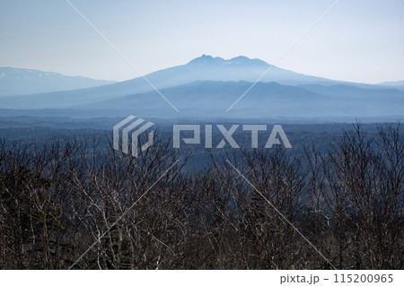 藻琴山からの斜里岳 藻琴山からの斜里岳 115200965