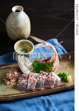 鯵の姿造り 115206781