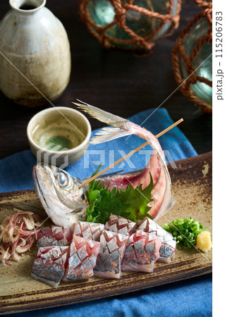 鯵の姿造り 115206783