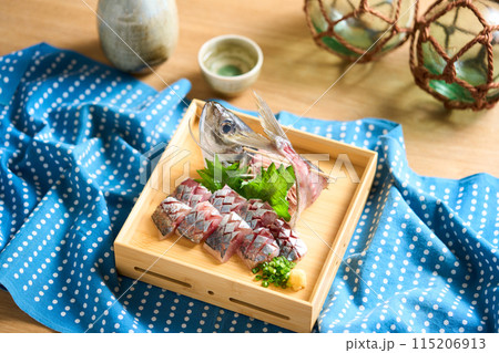 鯵の姿造り 鯵の姿造り 115206913