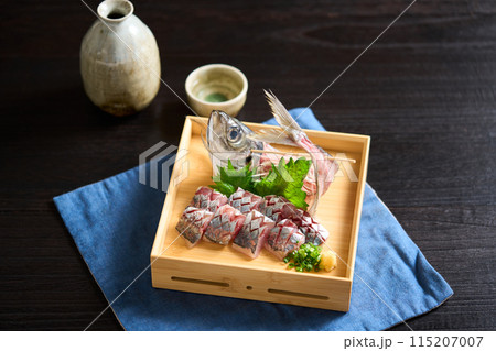 鯵の姿造り 115207007