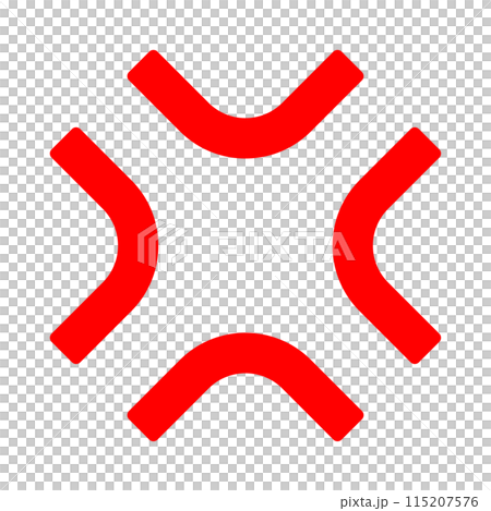 憤怒標記符號 115207576