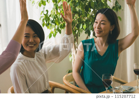 a forty-something woman a forty-something woman 115207712