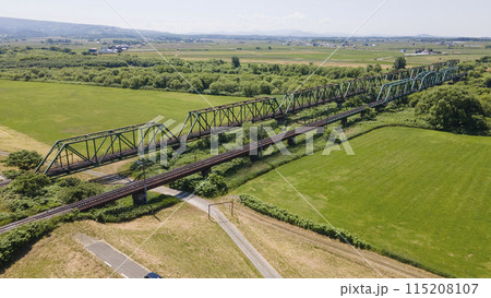 JR函館本線　第一石狩川橋梁 115208107
