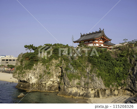 波の上橋からの波の上宮 115208326