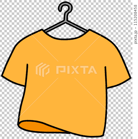 T-shirt on a hanger T-shirt on a hanger 115208458
