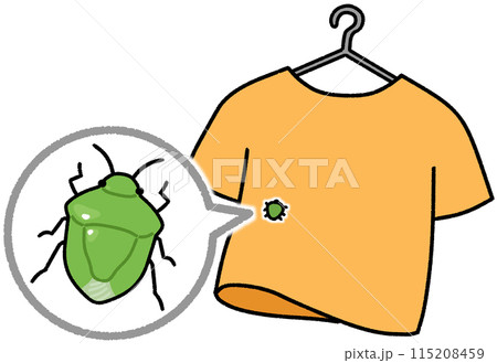 カメムシがついているTシャツ カメムシがついているTシャツ 115208459