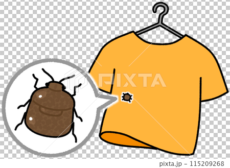 T-shirt with a stink bug on it 115209268