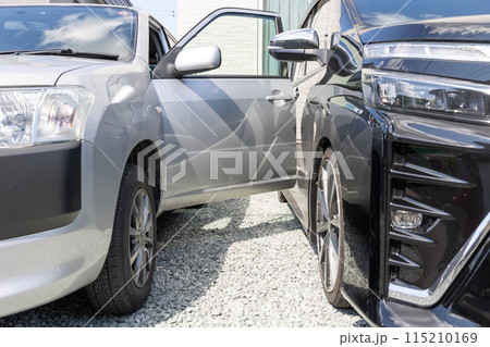 車のドアパンチ（正面）印無し 115210169