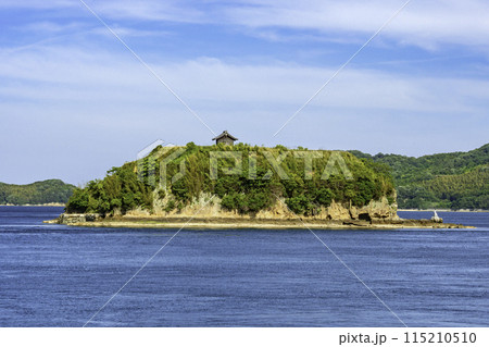 伊予大島　鯛崎島　能島城跡　愛媛県今治市 115210510