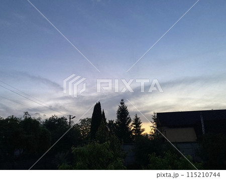Clouds over countryside as weather changes Clouds over countryside as weather changes 115210744