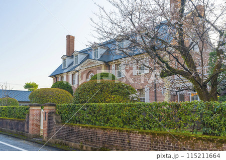同志社大学 アーモスト館 桜 同志社大学 アーモスト館 桜 115211664