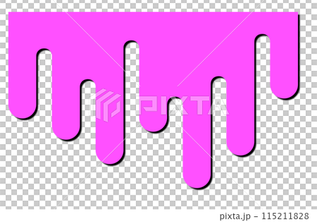 An illustration of paint dripping from a painting job An illustration of paint dripping from a painting job 115211828