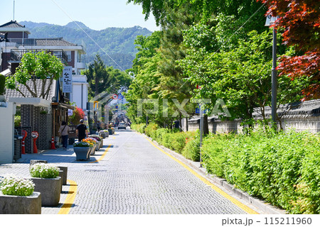 全州韓屋村の風景【韓国/全州市】 115211960