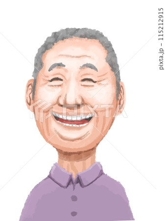 笑うお爺さん 笑うお爺さん 115212915