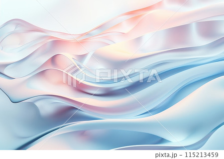 Abstract holographic background. Grainy iridescent spectrum gradient backdrop. Psychedelic colourful pattern for your business brand. Modern Trippy moving glossy texture. Glass holo lilac colour 115213459